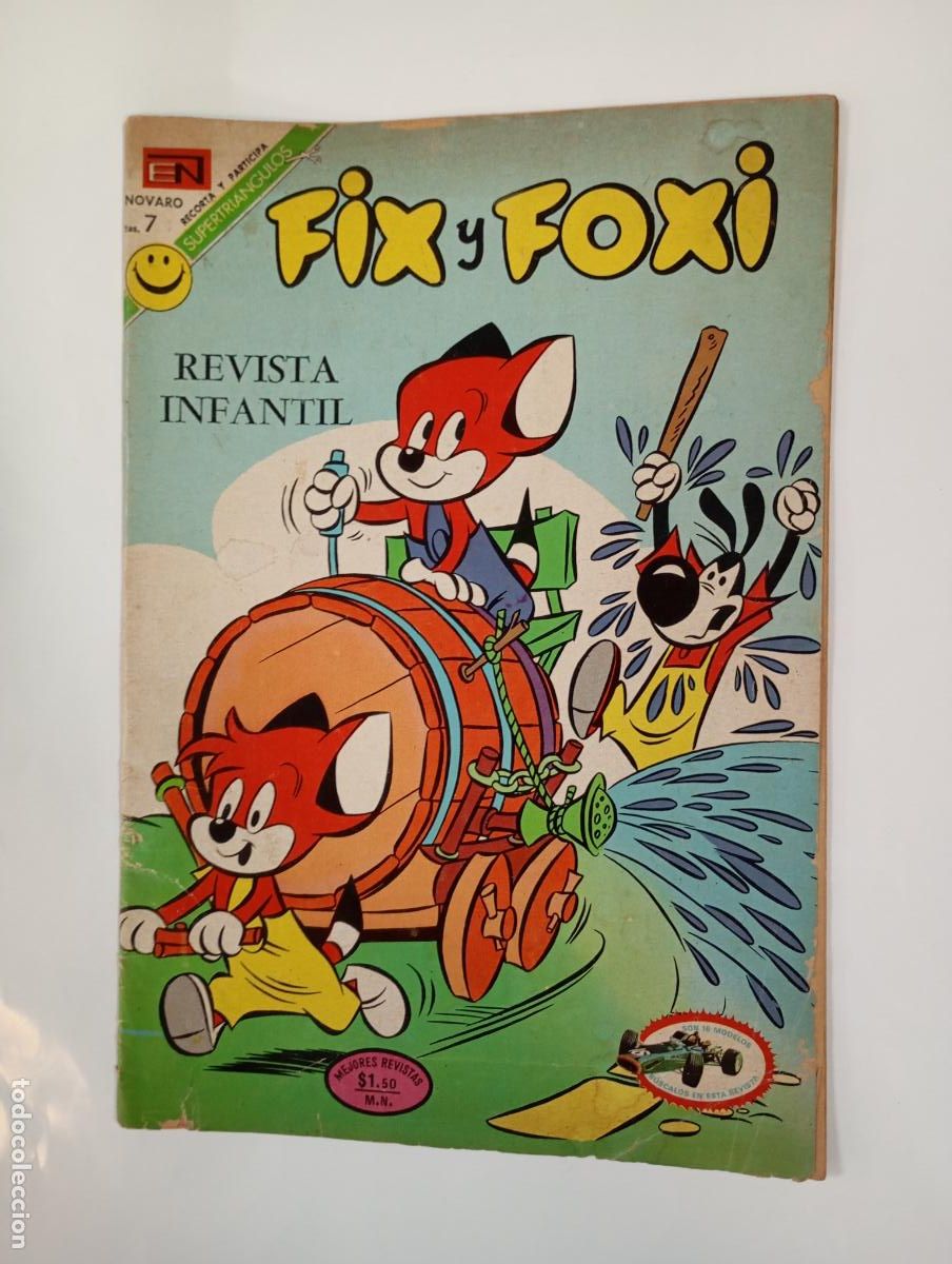 Tebeos: FIX Y FOXI N&ordm; 109. A&Ntilde;O X. 11 SEPTIEMBRE 1972. EDITORIAL NOVARO. TDKR95