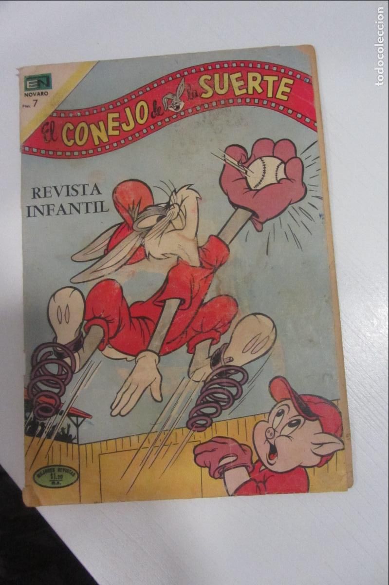 Tebeos: El Conejo de la Suerte Novaro Bugs Bunny N&ordm; 374 ARX280