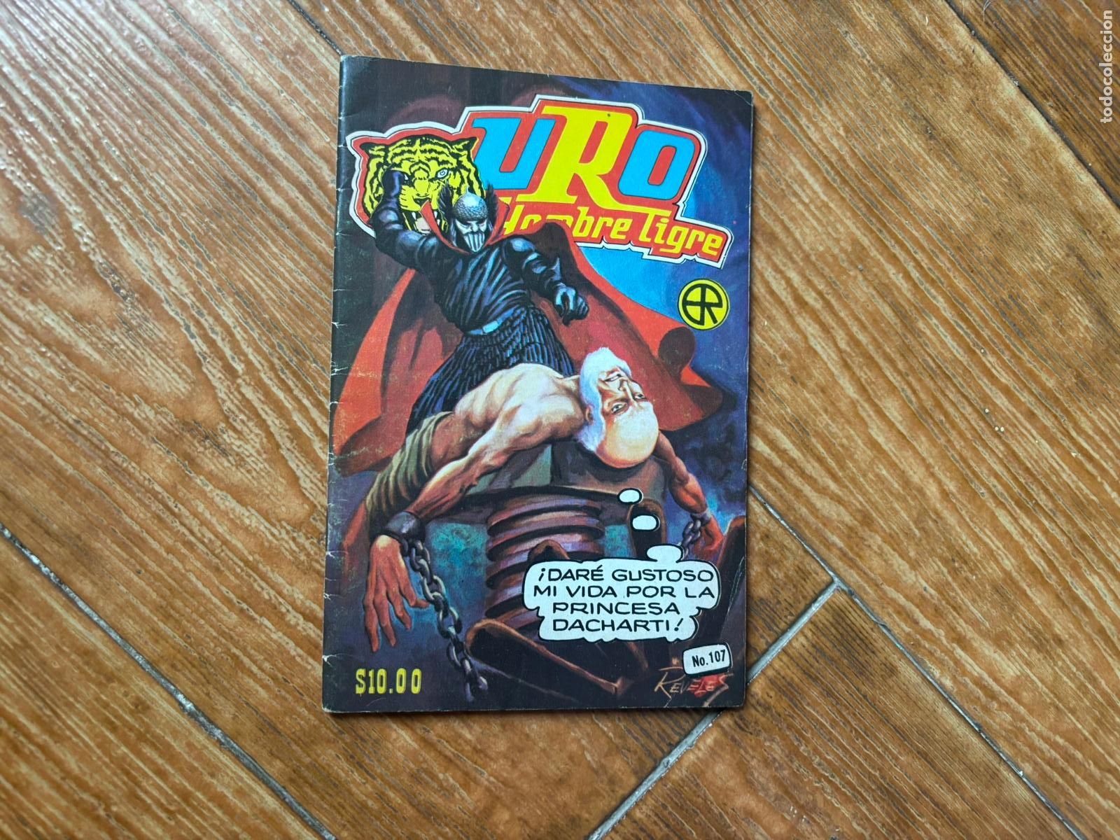 Tebeos: URO HOMBRE TIGRE N&ordm; 107 EDITORIAL RA CA NA MEXICO