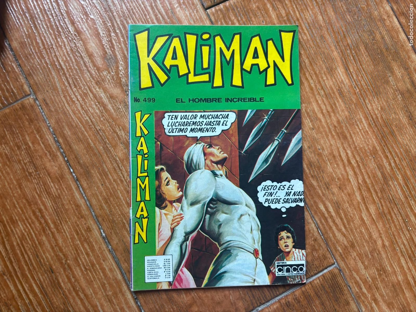 Tebeos: KALIMAN EL HOMBRE INCREIBLE N&ordm; 499 EDICIONES CINCO