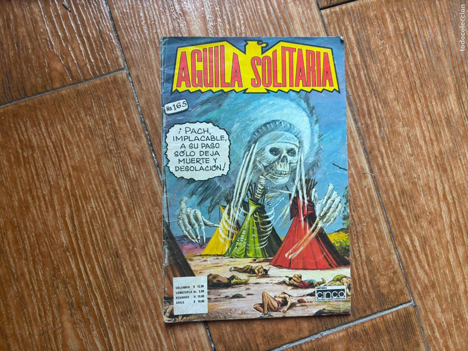 Tebeos: AGUILA SOLITARIA N&ordm; 165 EDICIONES CINCO