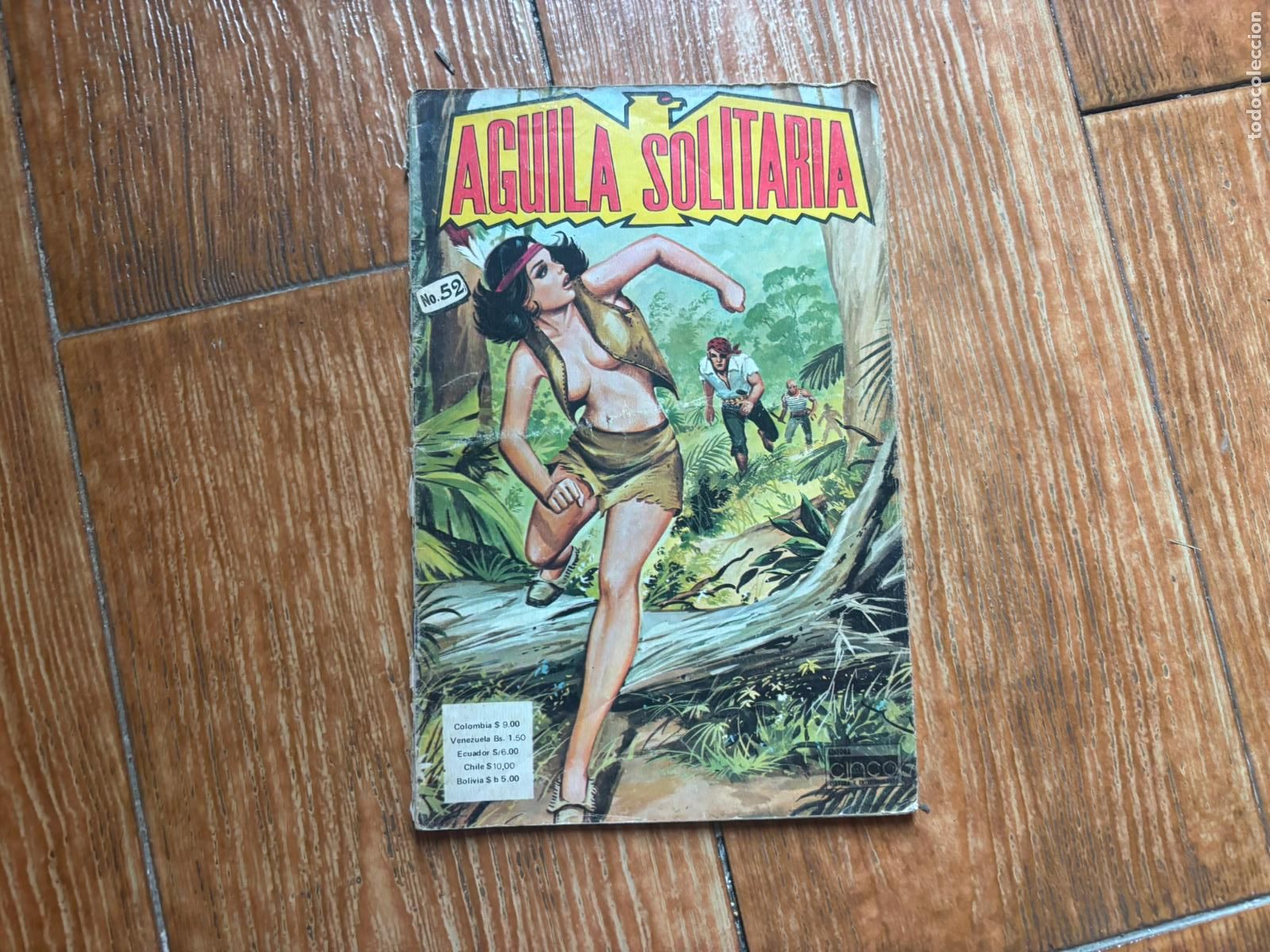 Tebeos: AGUILA SOLITARIA N&ordm; 52 EDICIONES CINCO