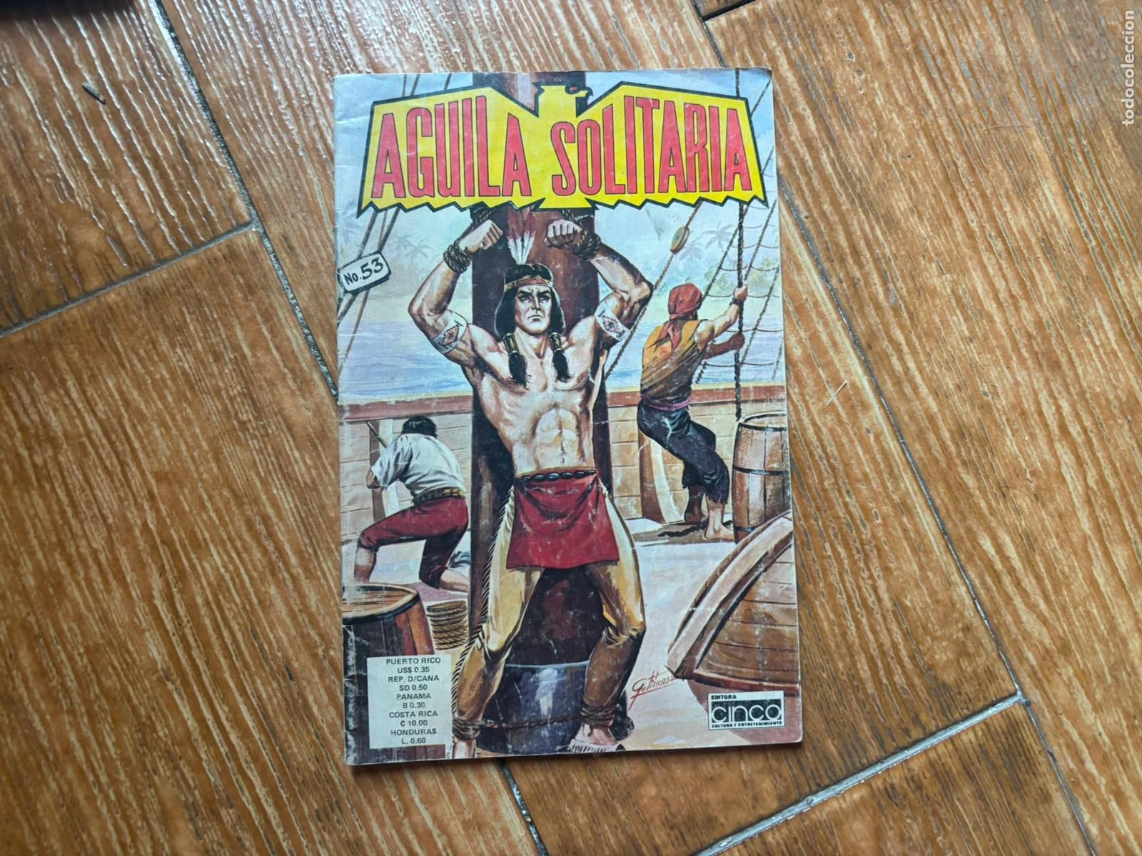 Tebeos: AGUILA SOLITARIA N&ordm; 53 EDICIONES CINCO