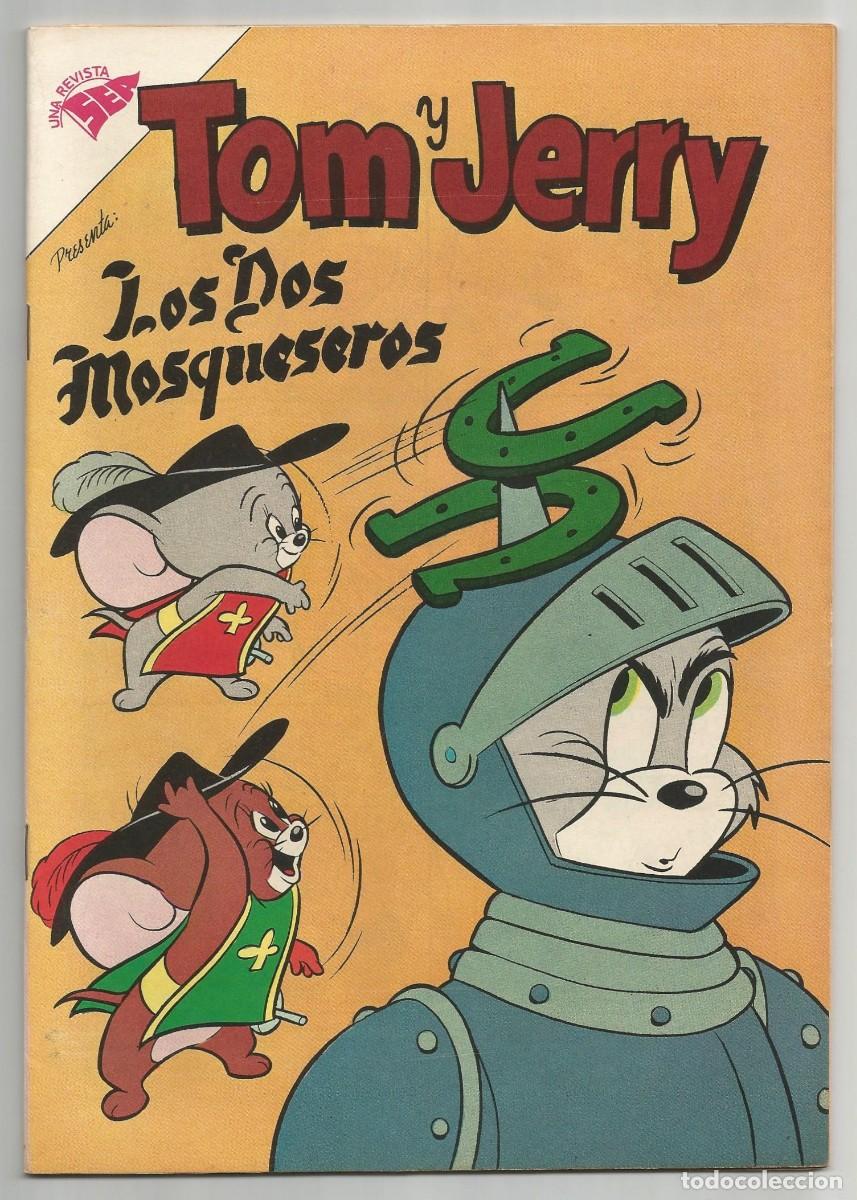 Tebeos: TOM Y JERRY n&ordm; 100 editorial SEA/NOVARO 1958, excelente estado