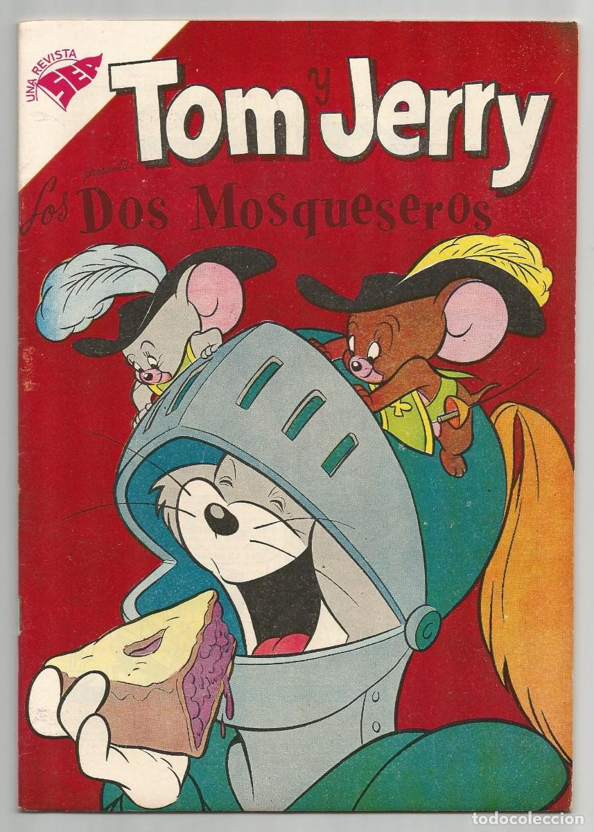Tebeos: TOM Y JERRY n&ordm; 97, editorial SEA/NOVARO 1958, excelente estado