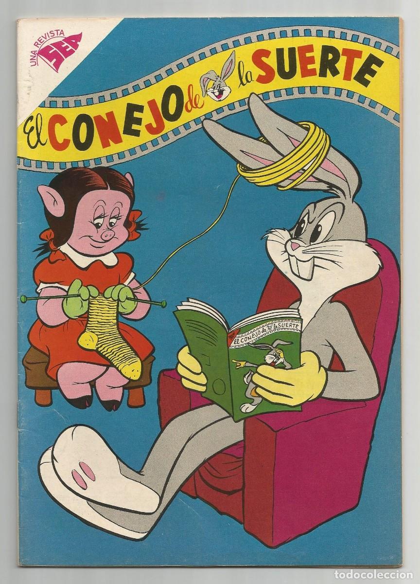 Tebeos: EL CONEJO DE LA SUERTE n&ordm; 100 editorial SEA/NOVARO 1958, excelente estado
