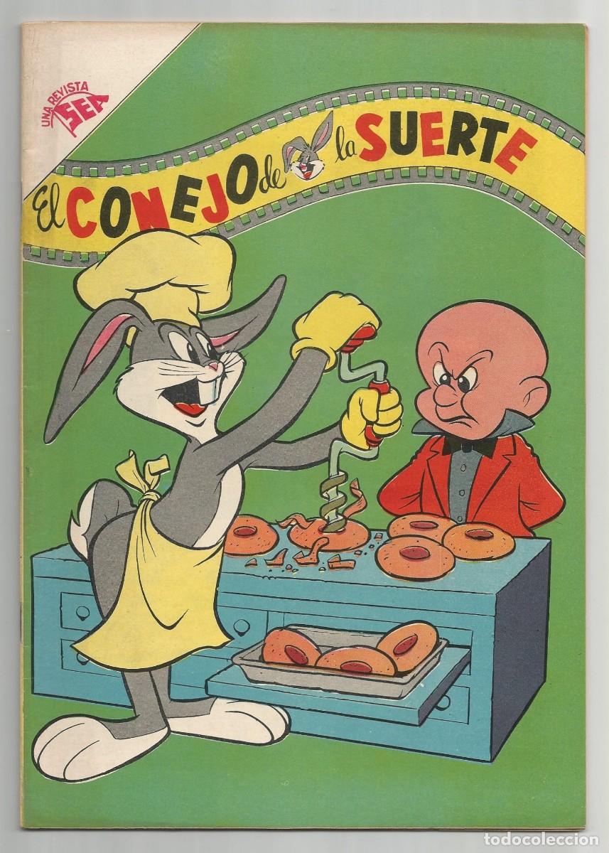 Tebeos: EL CONEJO DE LA SUERTE n&ordm; 77 editorial SEA/NOVARO 1956, excelente estado