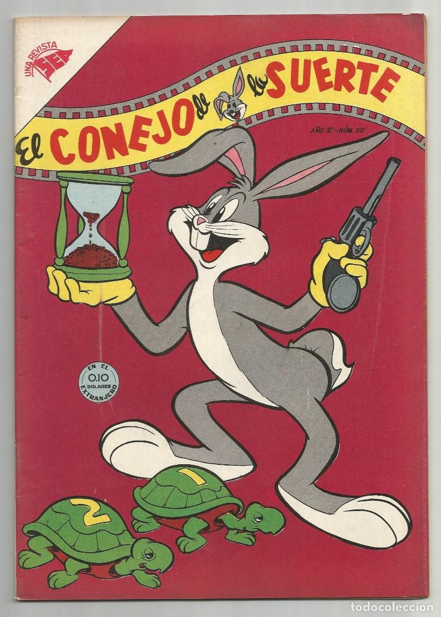 Tebeos: EL CONEJO DE LA SUERTE n&ordm; 50 editorial SEA/NOVARO 1954, estado muy bueno