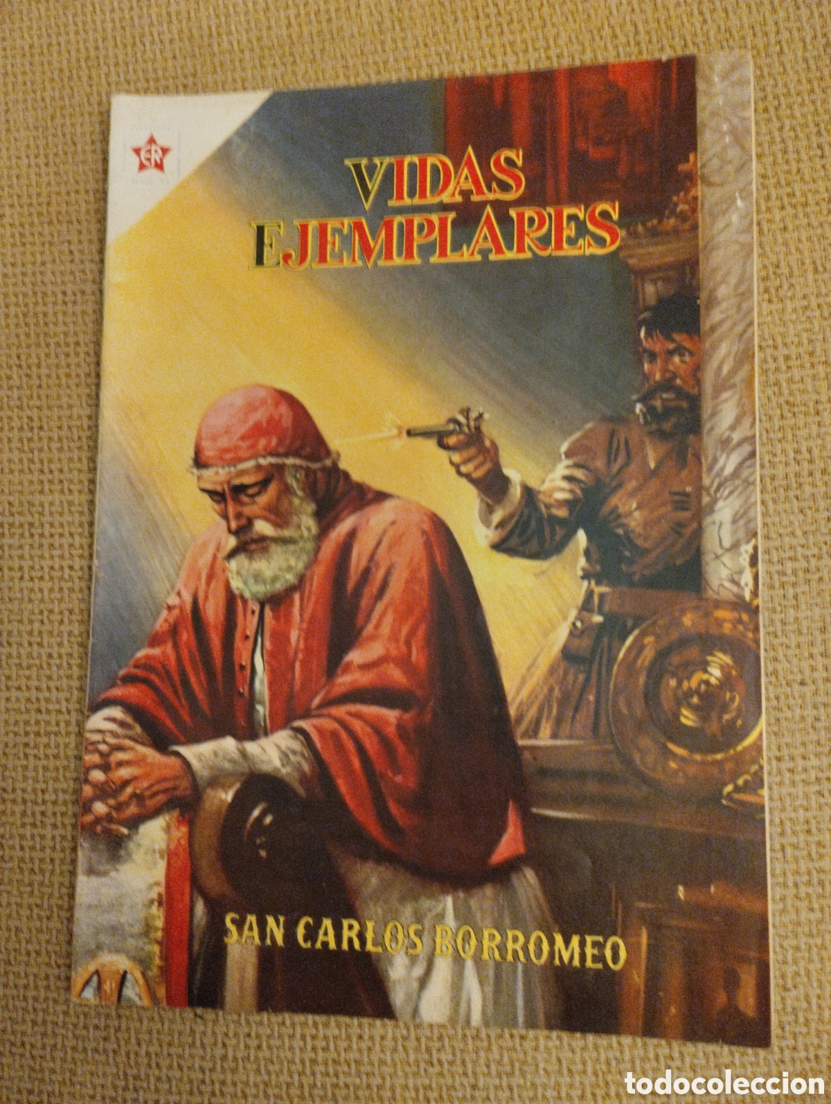 Tebeos: Vidas Ejemplares San Carlos Borromeo ediciones Recreativas 1956