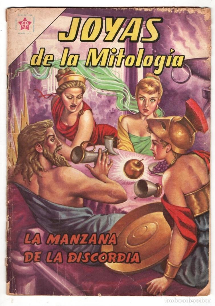 Tebeos: 1963 NOVARO JOYAS DE LA MITOLOGIA # 1 LA MANZANA DE LA DISCORDIA ZEUS OLIMPO TARTARO AMALTEA