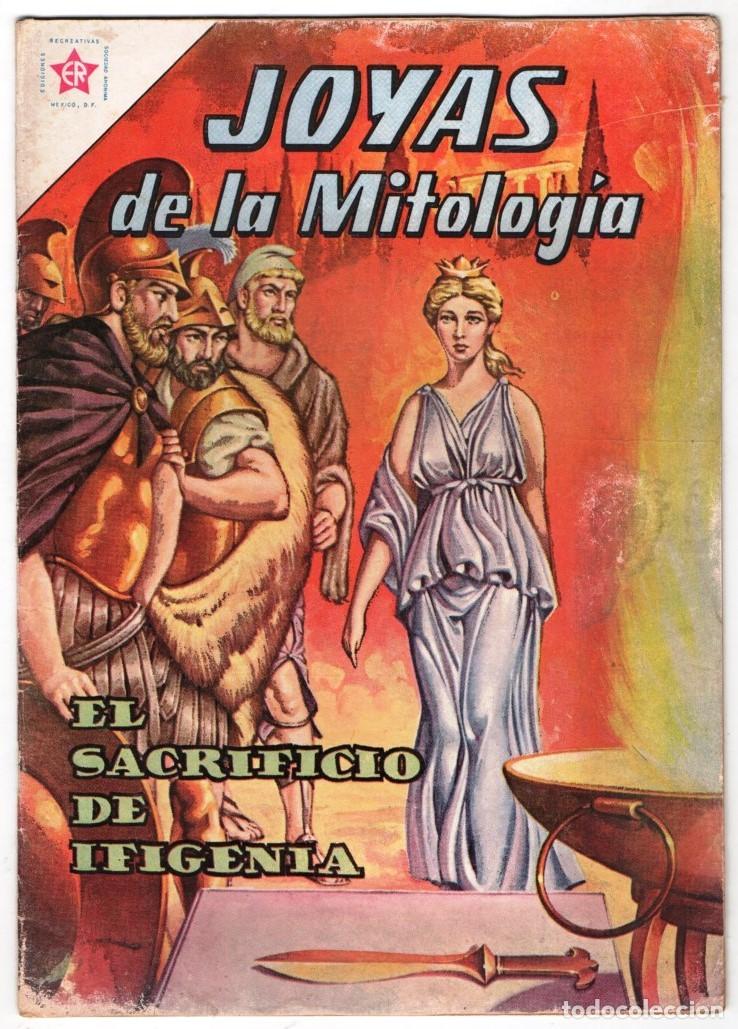 Tebeos: 1963 NOVARO JOYAS DE LA MITOLOGIA # 2 EL SACRIFICIO DE IFIGENIA VENUS AFRODITA MENELAO HAGAMEMNON