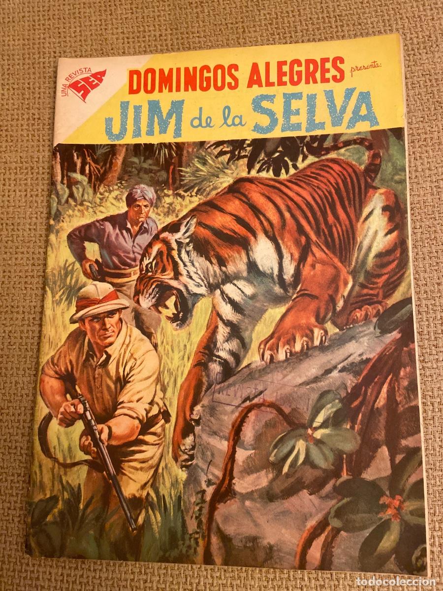 Tebeos: Revista Juvenil SEA Domingos Alegres: Jim de la Selva 1958