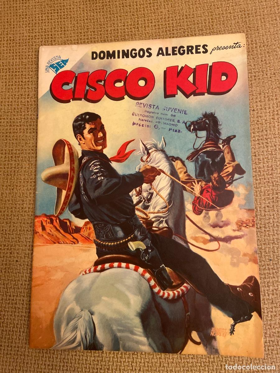 Tebeos: Revista Juvenil SEA Domingos Alegres: Cisco Kid 1957