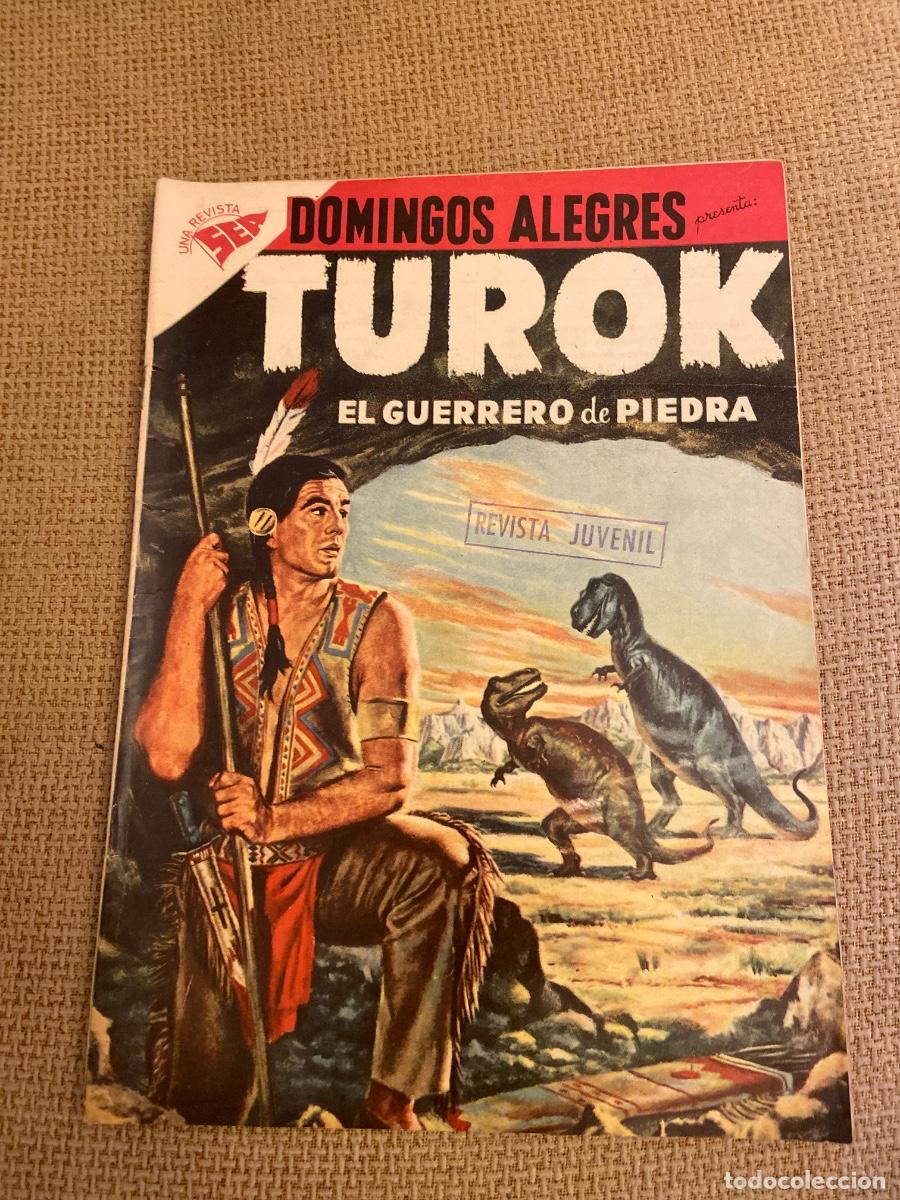 Tebeos: Revista Juvenil SEA Domingos Alegres: Turok El Guerrero de Piedra 1958