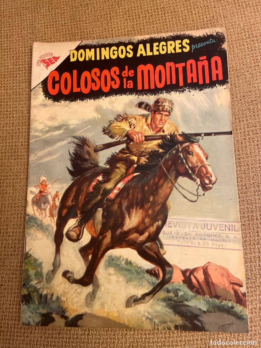 Tebeos: Revista Juvenil SEA Domingos Alegres: Colosos de la Monta&ntilde;a 1957