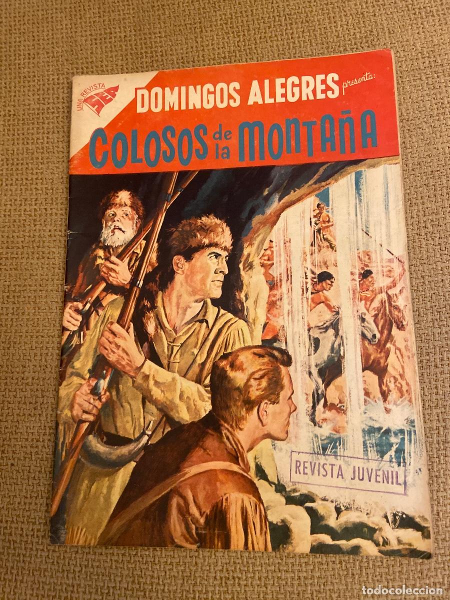 Tebeos: Revista Juvenil SEA Domingos Alegres: Colosos de la Monta&ntilde;a 1958