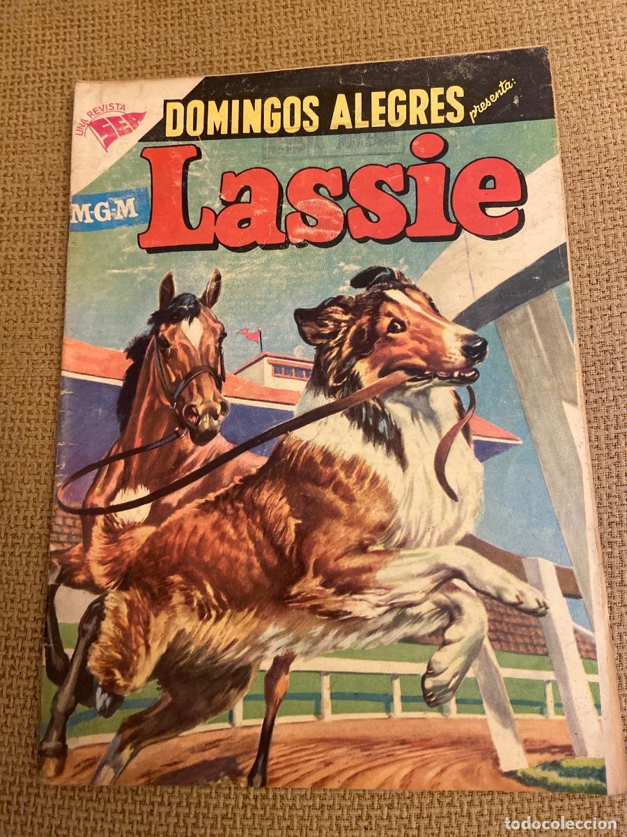 Tebeos: Revista Juvenil SEA Domingos Alegres: Lassie 1958