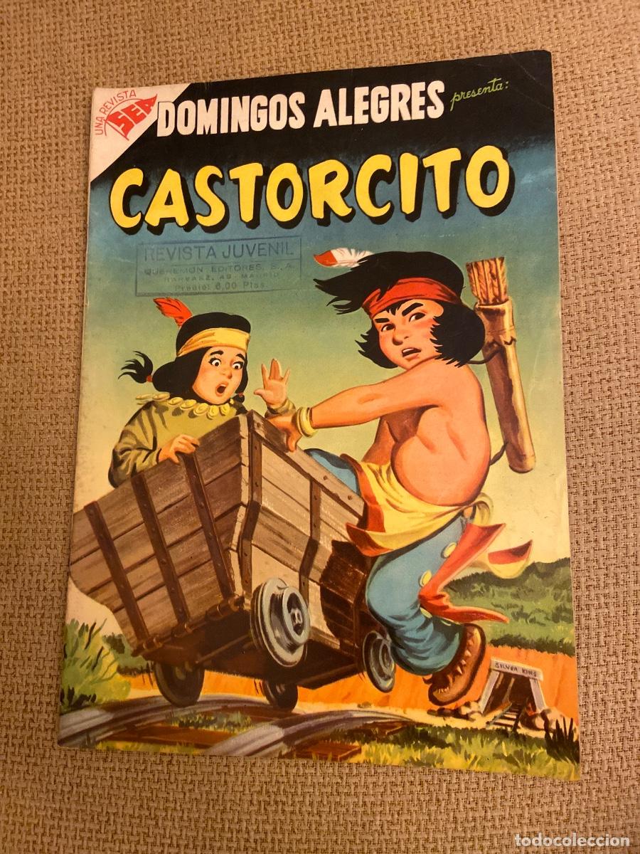Tebeos: Revista Juvenil SEA Domingos Alegres: Castorcito 1957