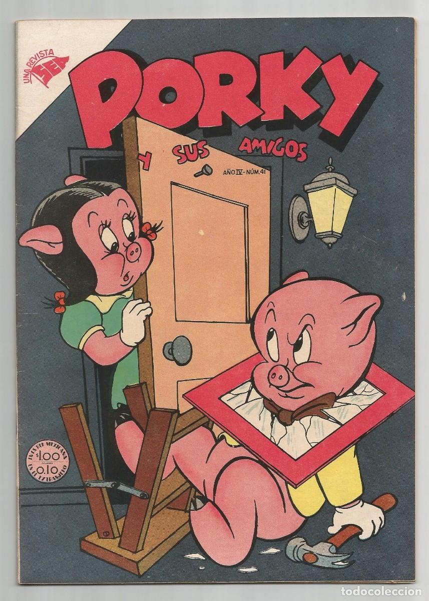 Tebeos: PORKY n&ordm; 41, editorial SEA/NOVARO 1955, excelente estado