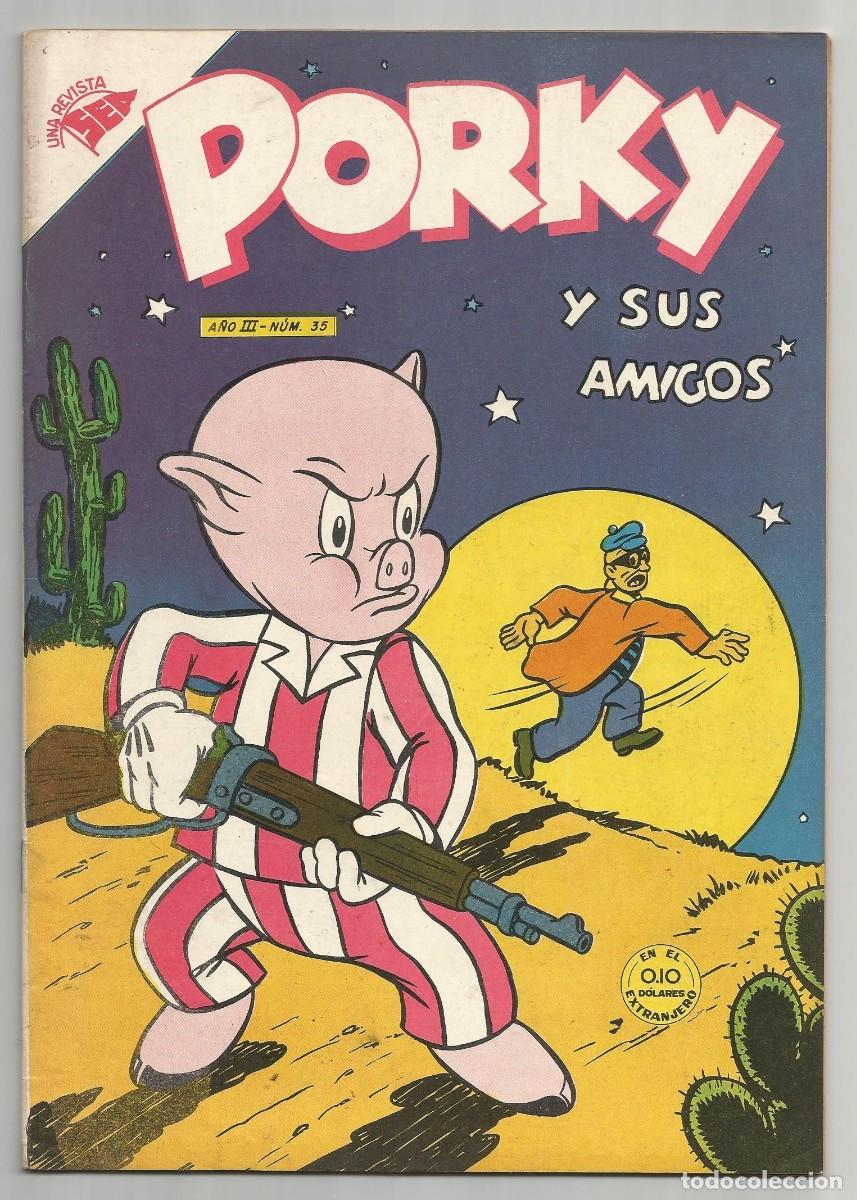 Tebeos: PORKY n&ordm; 35, editorial SEA/NOVARO 1954, excelente estado