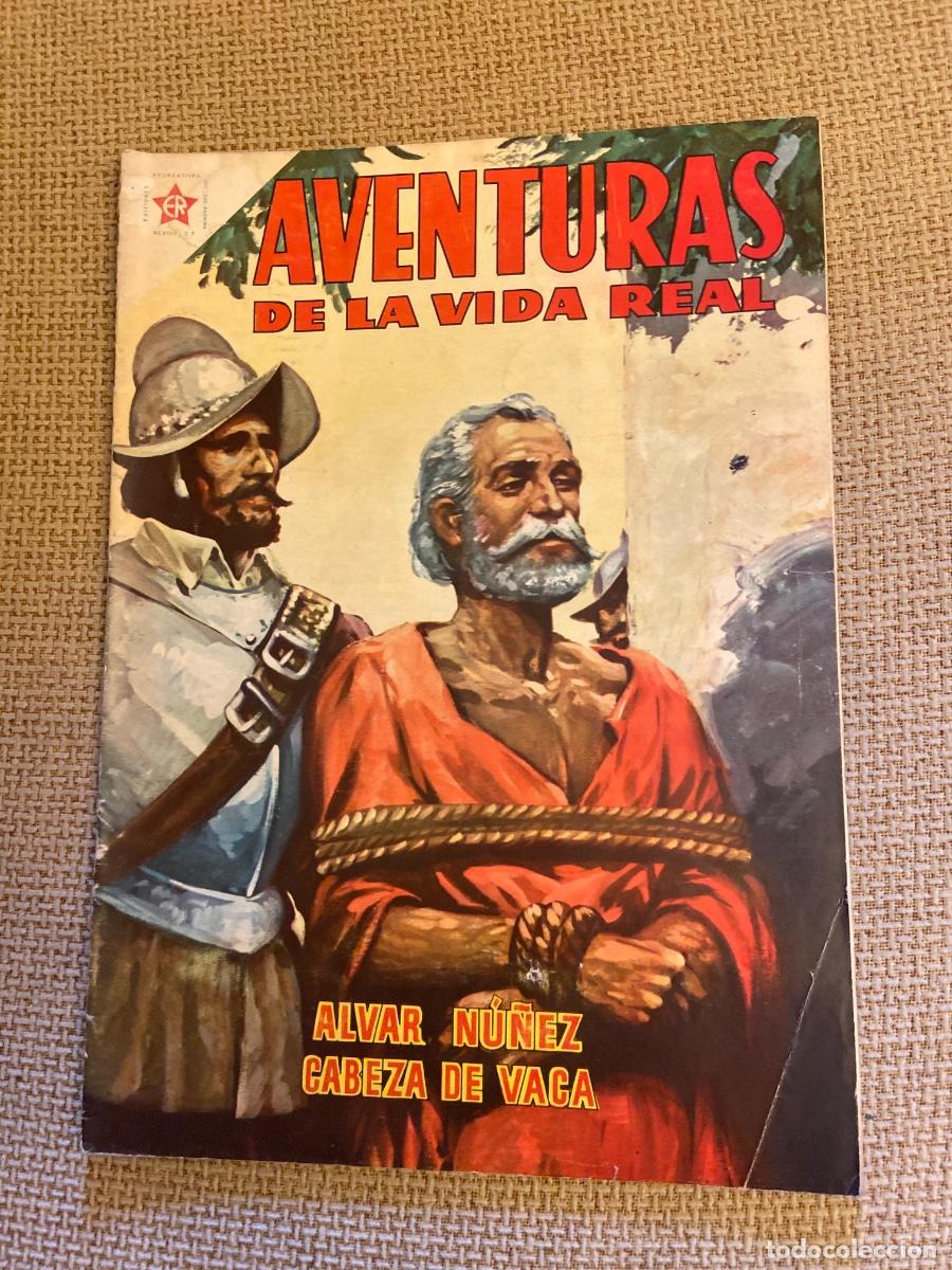 Giornalini: Revista Juvenil Aventuras de la vida real: Alvar N&uacute;&ntilde;ez Cabeza de Vaca 1956