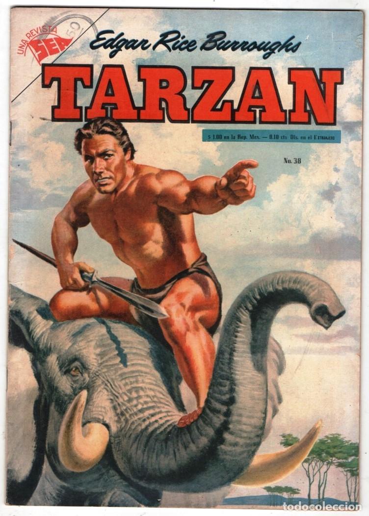 Tebeos: 1955 NOVARO TARZAN # 38 LA HERMANDAD DE LA LANZA BOY PRINCESA DE LUTOR EXCELENTE ESTADO