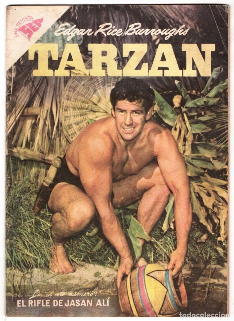 Tebeos: 1958 NOVARO TARZAN # 82 EL RIFLE DE JASAN ALI - TIFAR&Uacute; - LA HERMANDAD DE LA LANZA - MUY BUEN ESTADO
