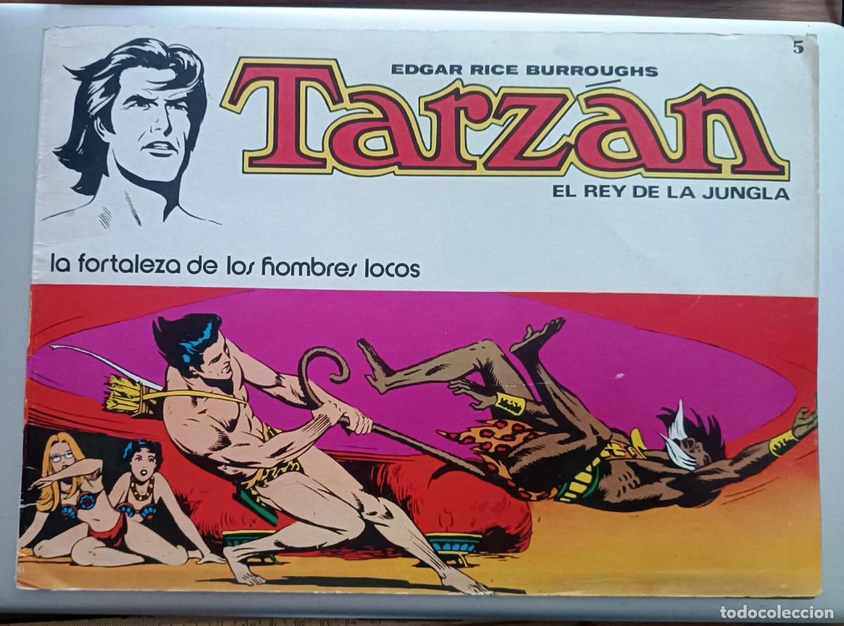 Tebeos: TARZAN REY DE LA JUNGLA No, 5 EDIT. NOVARO 1979