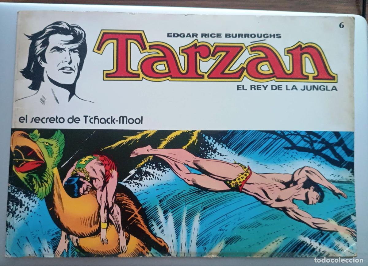 Tebeos: TARZAN REY DE LA JUNGLA No, 6 EDIT. NOVARO 1979