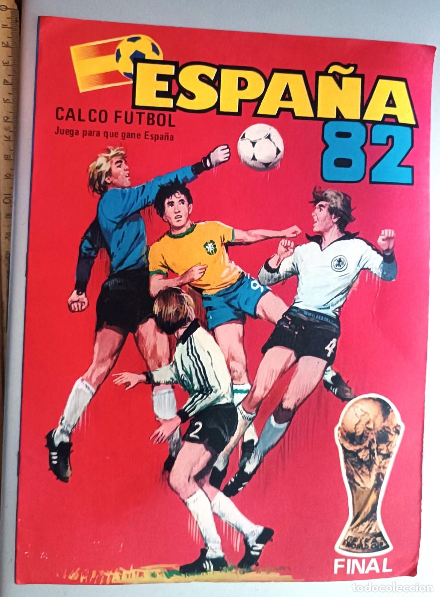 Tebeos: ESPA&Ntilde;A 82 ESPA&Ntilde;A ALEMANIA CALCO FUTBOL, EDICIONES EDITORIALES 1982. NUEVO COMPLETO.
