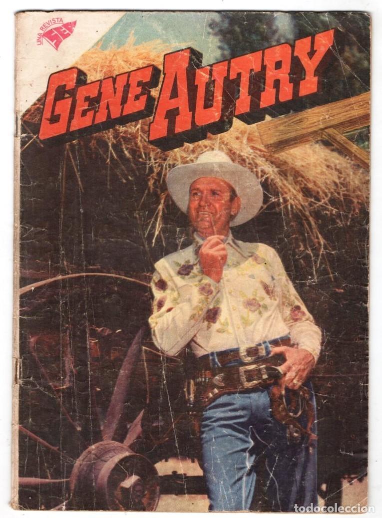 Tebeos: 1960 NOVARO GENE AUTRY # 70 EL TESTIGO SILENCIOSO - EL TEMERARIO - UNA TRAMPA BIEN URDIDA - BUEN ES