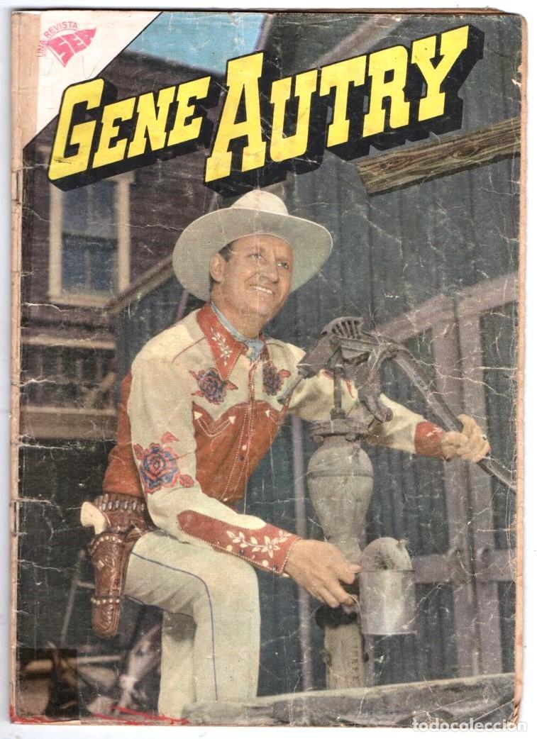 Tebeos: 1960 NOVARO GENE AUTRY # 73 EL SECRETO DEL FUERTE ABANDONADO - LE&Ntilde;ADORES - EL MALEANTE SOLITARIO
