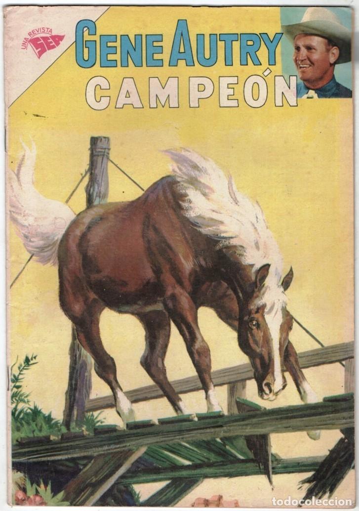 Tebeos: 1961 NOVARO GENE AUTRY # 84 CAMPEON EN EL BUEN SAMARITANO - LA GUARIDA DE LOS MALEANTES - BUEN ESTAD
