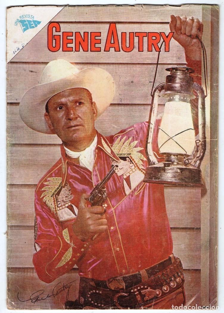 Tebeos: 1961 NOVARO GENE AUTRY # 88 EL MISTERIO RX - RE-EDICION DEL PRIMER NUMERO 1953, ACCIDENTE AFORTUNADO