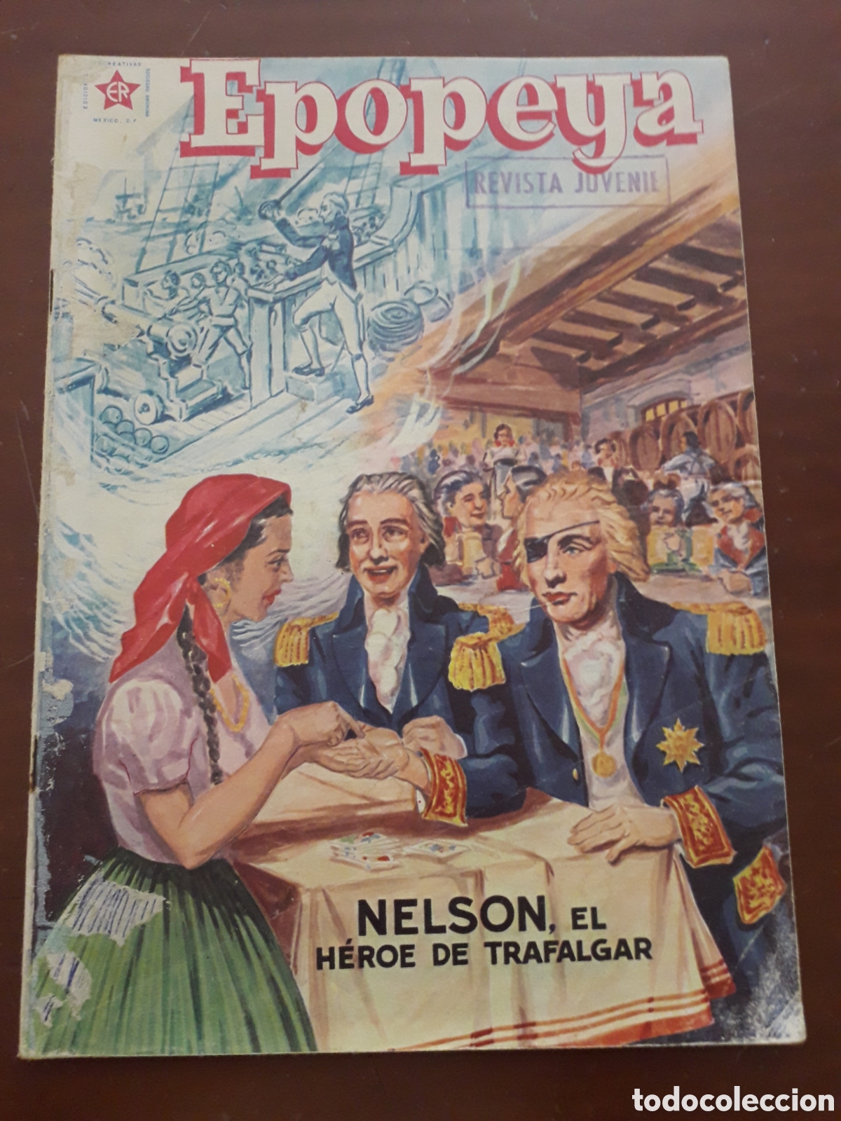 Tebeos: EPOPEYA N&Uacute;MERO 5. OCTUBRE 1958. NOVARO