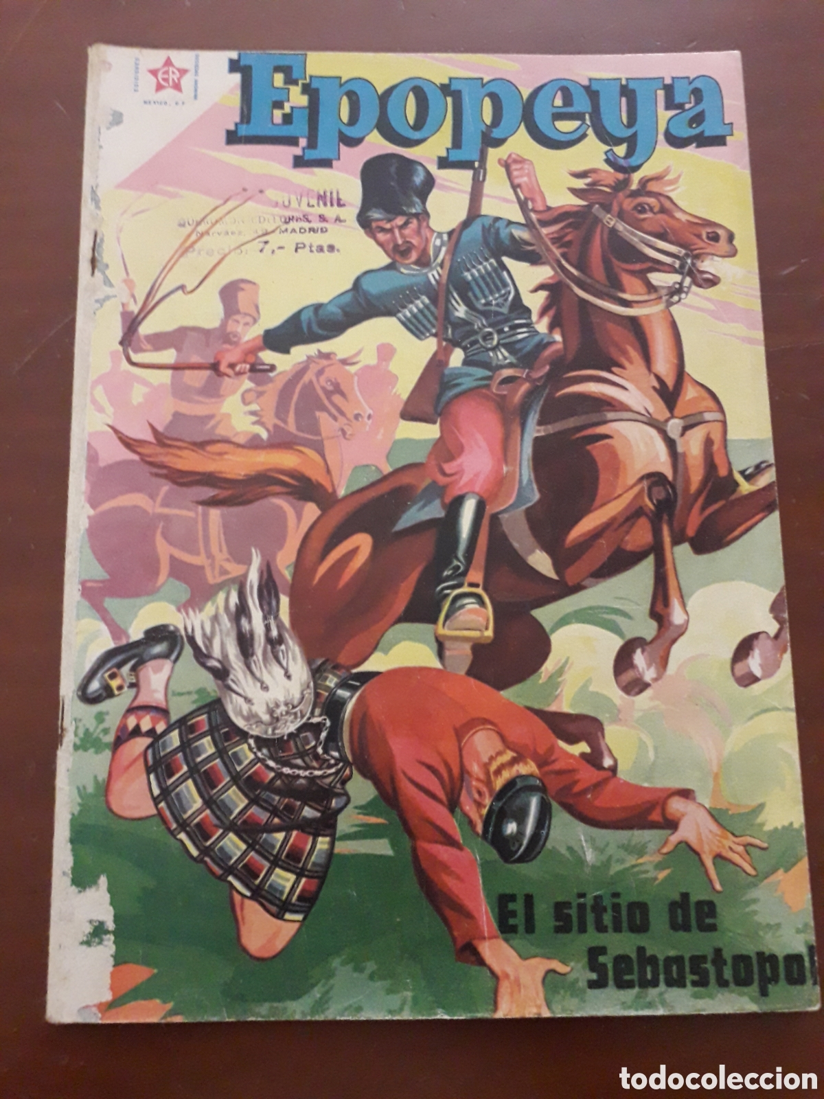 Tebeos: EPOPEYA N&Uacute;MERO 11. 1959. Ed Novaro. Procede de Retapado