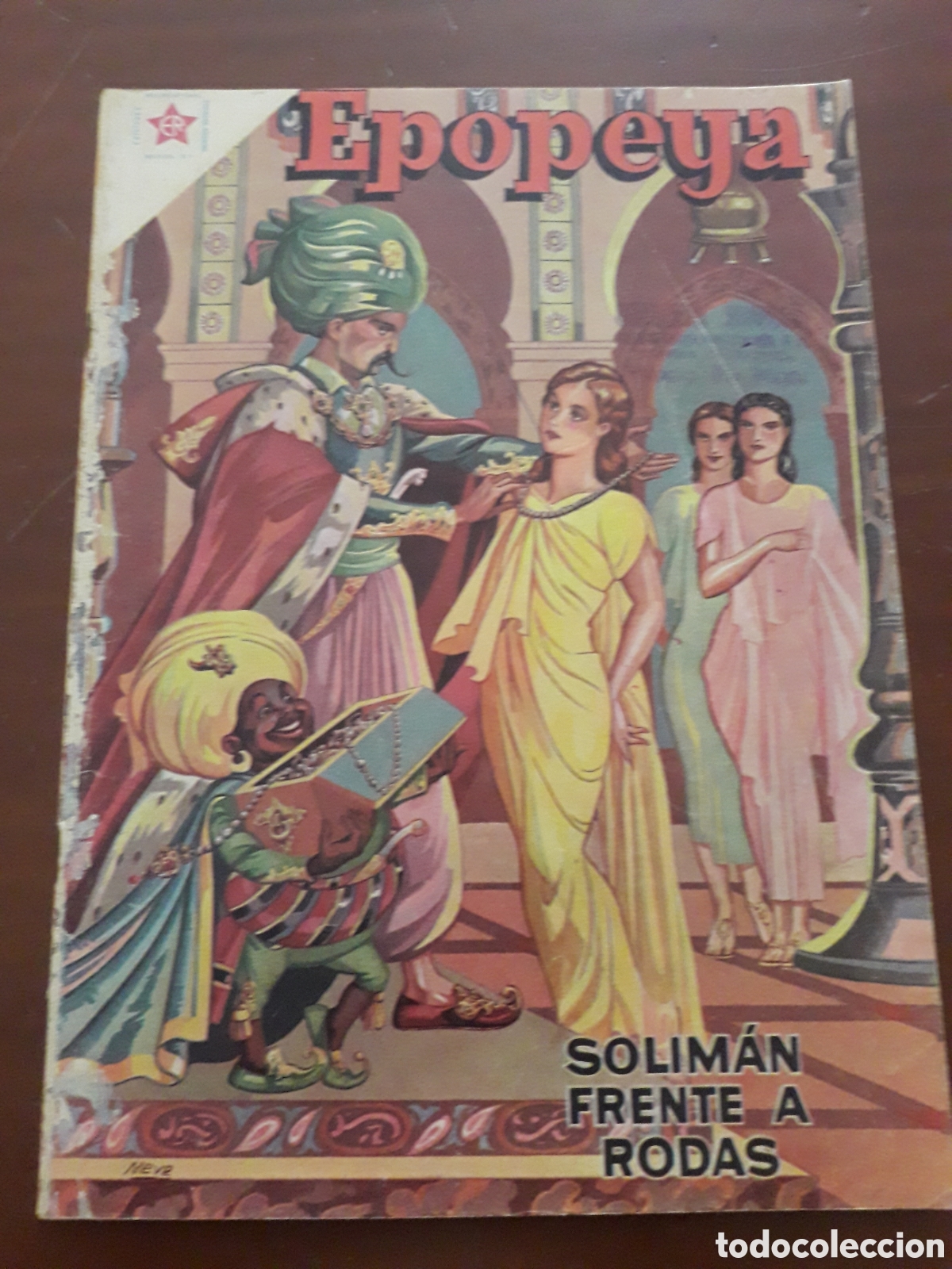 Tebeos: EPOPEYA N&Uacute;MERO 9. Febrero 1959. Ed Novaro. Procede de encuadernaci&oacute;n
