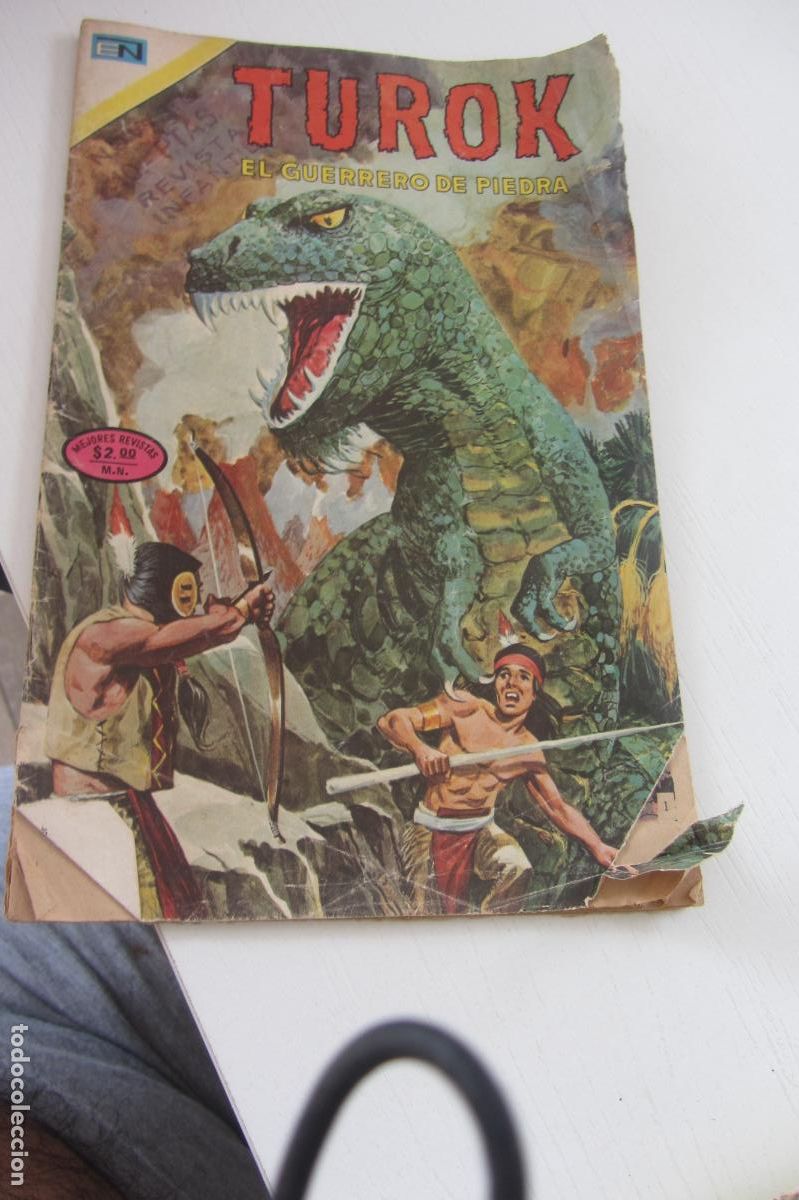 Tebeos: TUROK EL GUERRERO DE PIEDRA - A&Ntilde;O V N&ordm; 59 - NOVARO ARX22