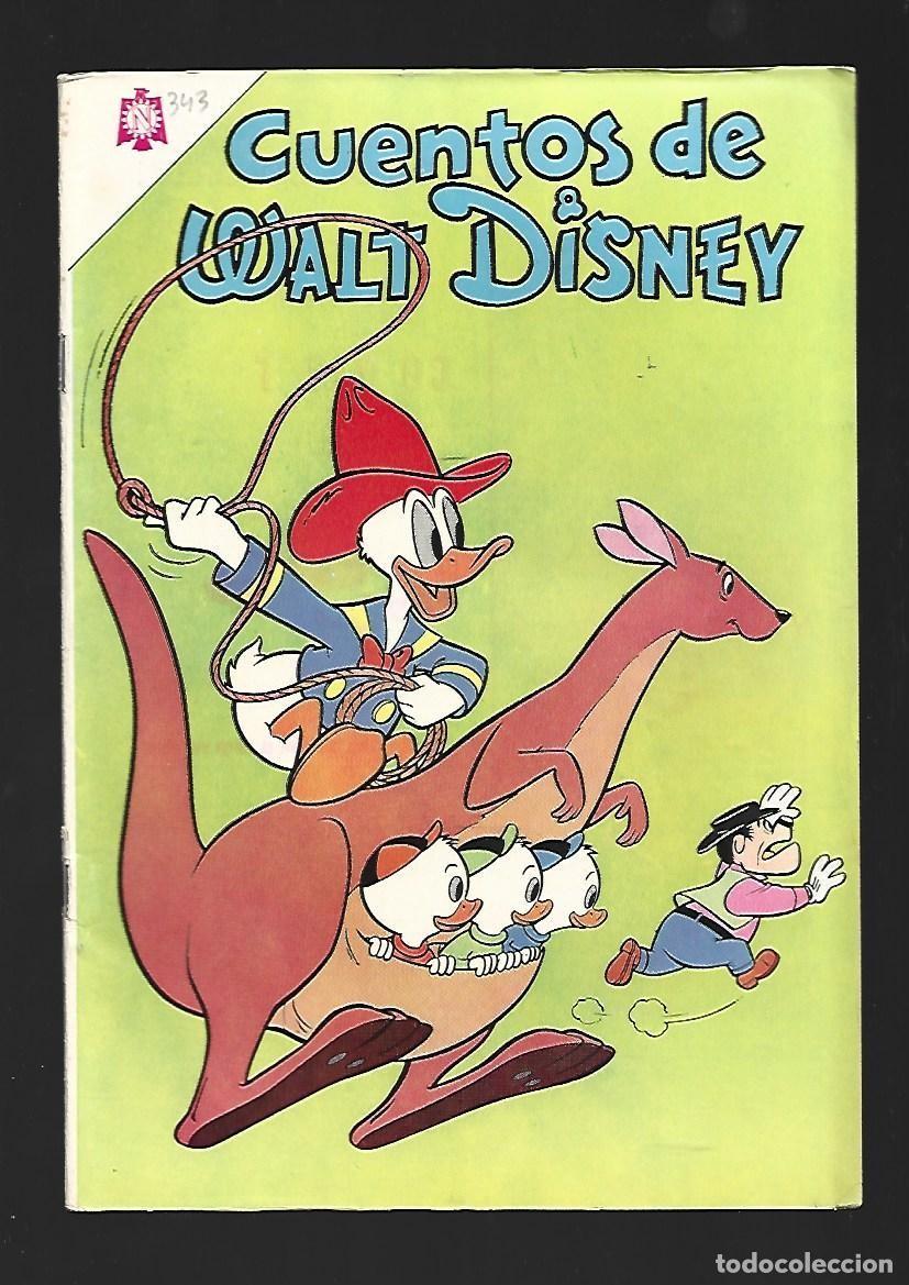 Tebeos: Cuentos de Walt Disney 343, 1965, Novaro, muy buen estado