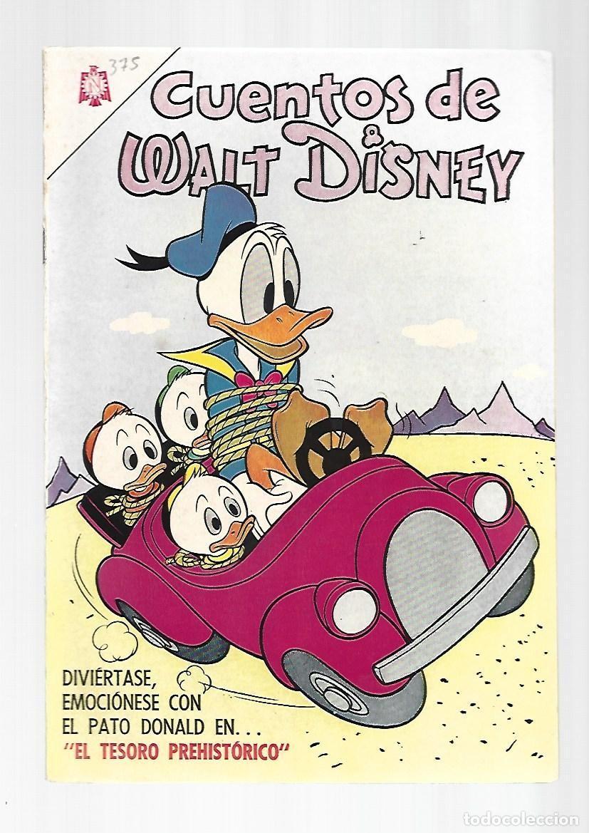 Tebeos: Cuentos de Walt Disney 375, 1966, Novaro, muy buen estado