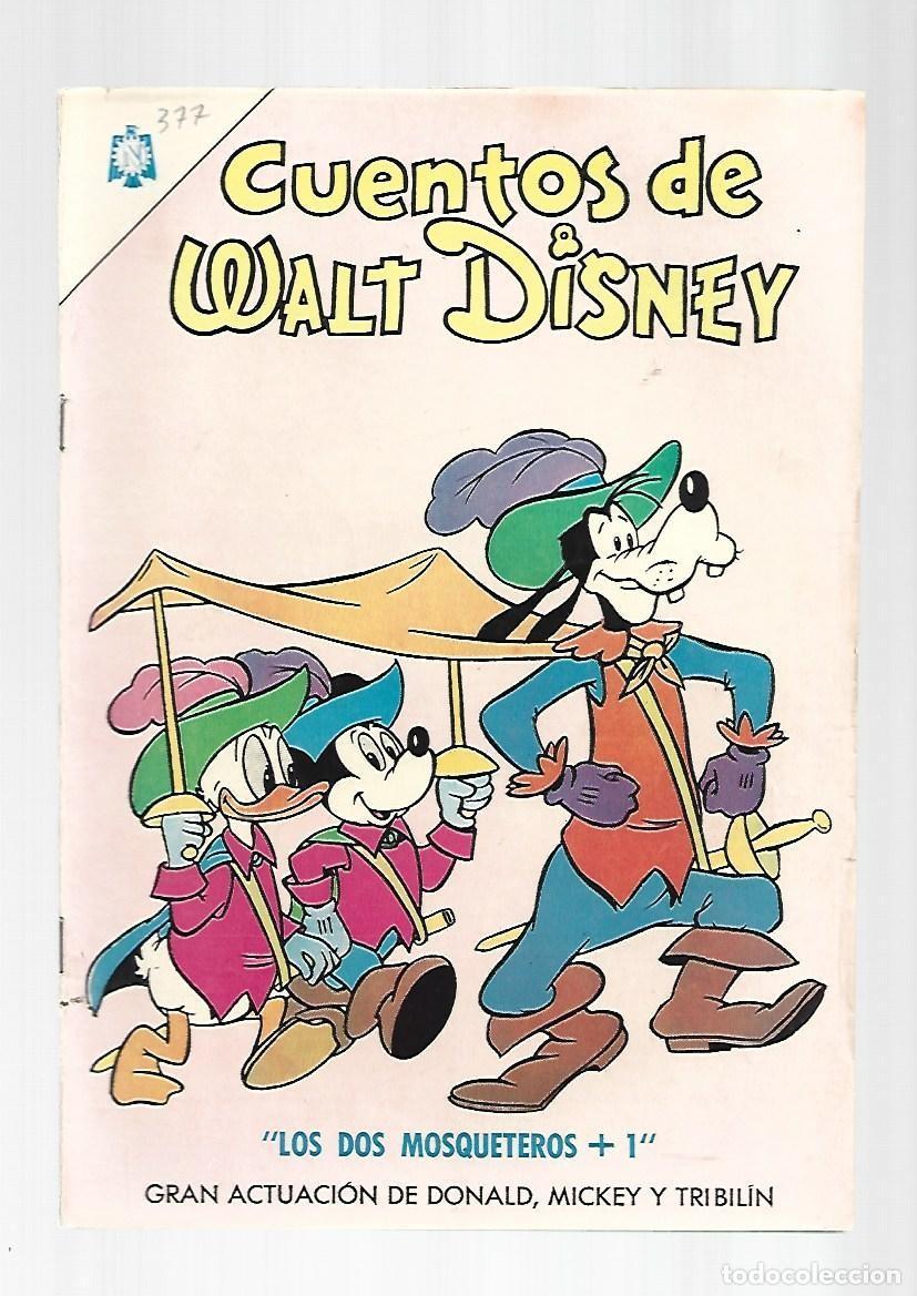 Tebeos: Cuentos de Walt Disney 377, 1966, Novaro, muy buen estado