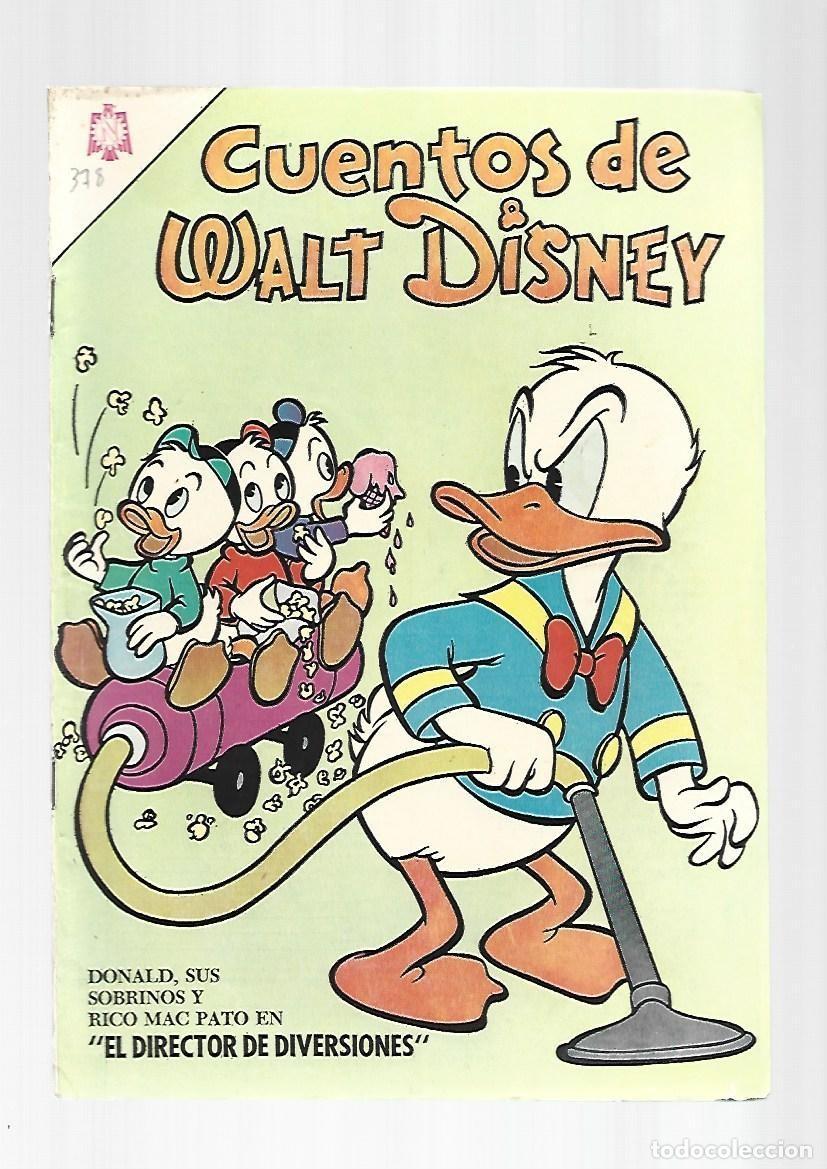 Tebeos: Cuentos de Walt Disney 378, 1966, Novaro, muy buen estado