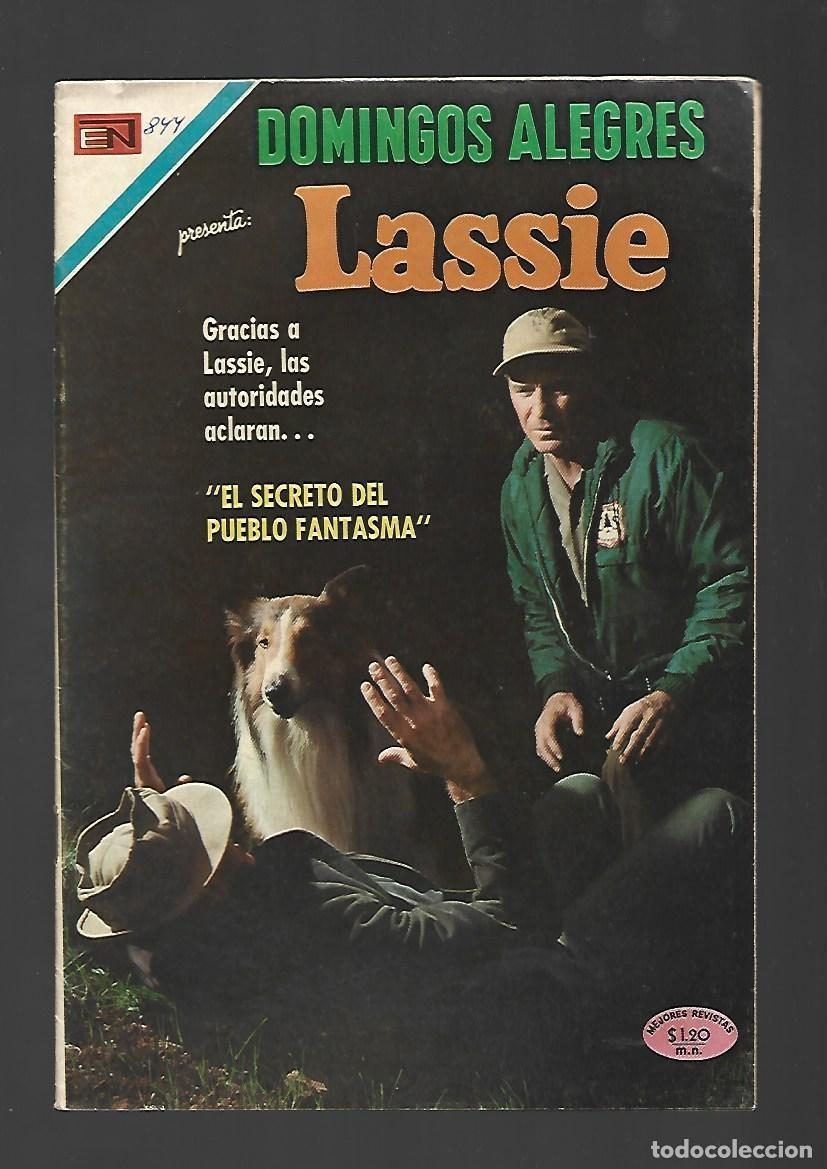 Livros de Banda Desenhada: Domingos alegres, 844: Lassie. 1970, Novaro, muy buen estado