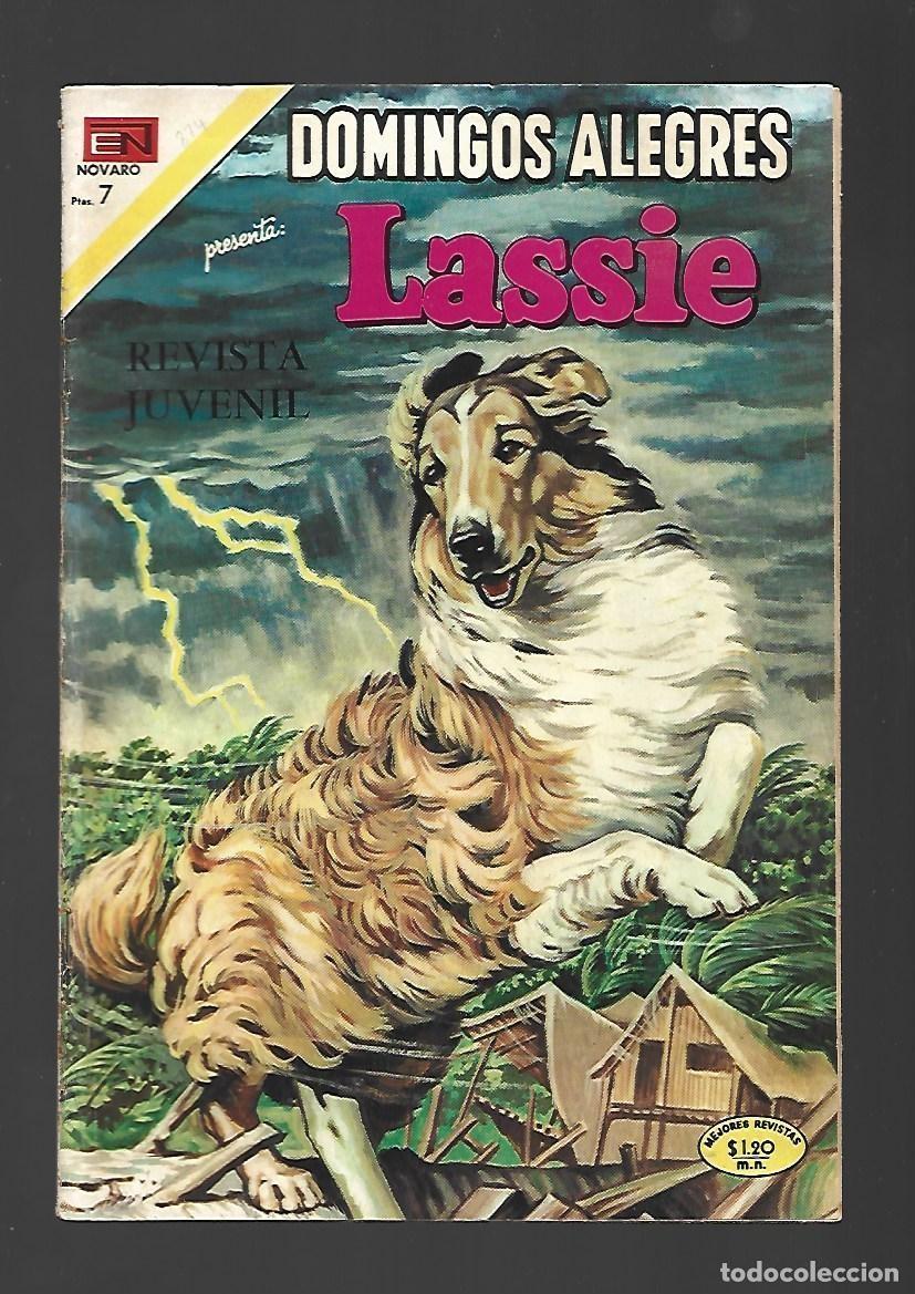 Tebeos: Domingos alegres, 874: Lassie, 1970, Novaro, muy buen estado