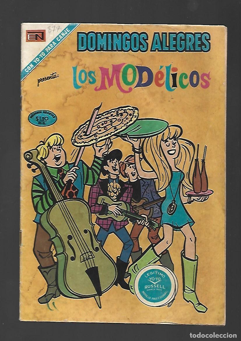 Tebeos: Domingos alegres, 877: los Modelicos, 1971, Novaro, buen estado