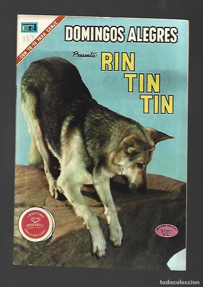 Tebeos: Domingos alegres, 884: Rin Tin Tin, 1971, Novaro, muy buen estado