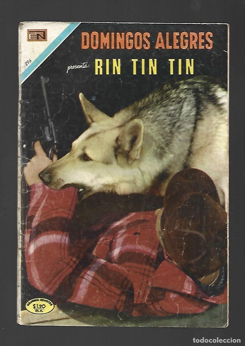 Tebeos: Domingos alegres, 896: Rin Tin Tin, 1971, Novaro, buen estado