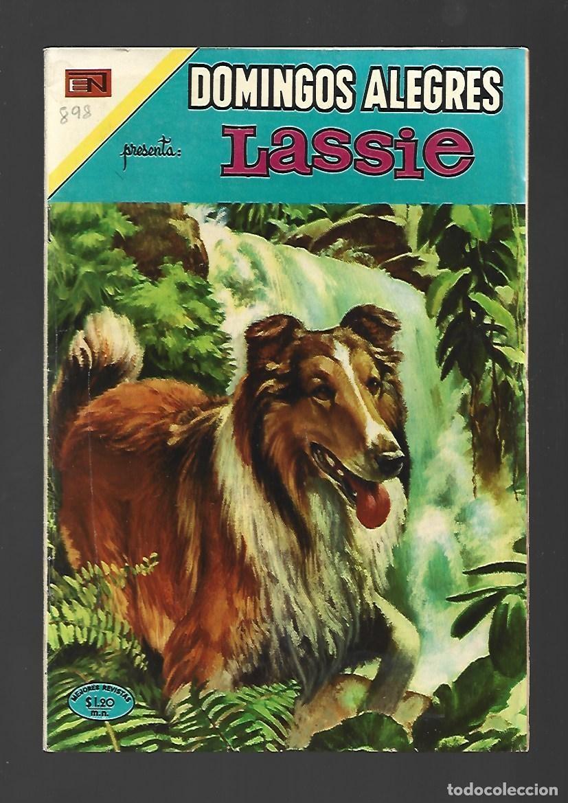 Tebeos: Domingos alegres, 898: Lassie, 1971, Novaro, muy buen estado