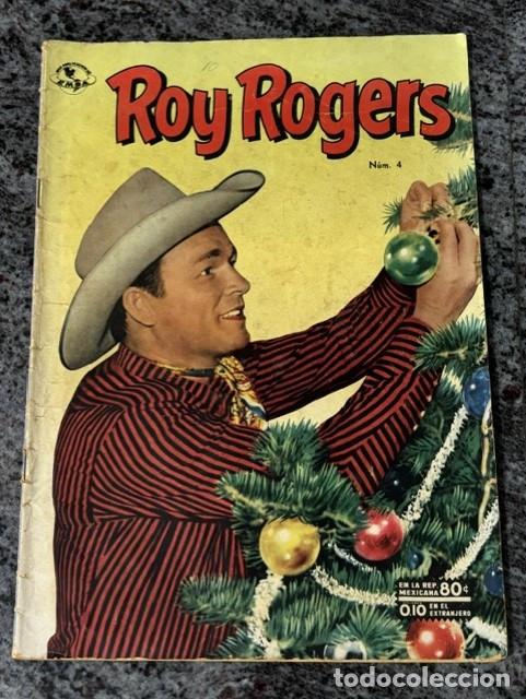 Tebeos: ROY ROGERS N&ordm; 4 (DICIEMBRE 1952). ED. NOVARO. VER DESCRIPCION Y FOTOS