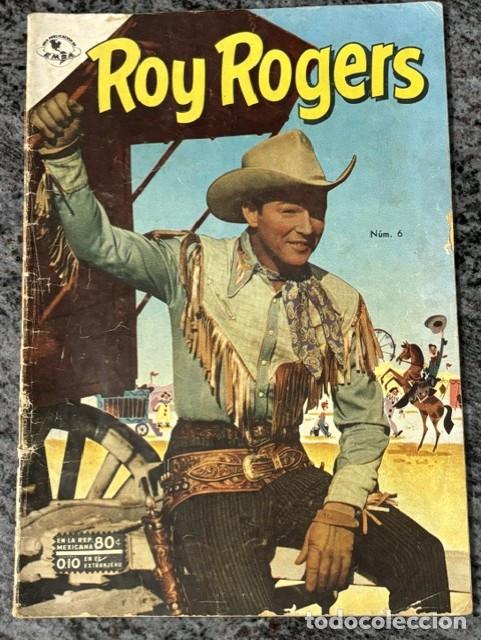 Tebeos: ROY ROGERS N&ordm; 6 (FEBRERO 1953). ED. NOVARO. VER DESCRIPCION Y FOTOS